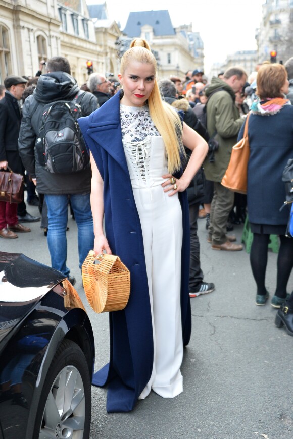 Paloma Faith au défilé de mode Jean Paul Gaultier, collection haute-couture printemps-été 2018, à Paris. Le 24 janvier 2018 © CVS - Veeren / Bestimage