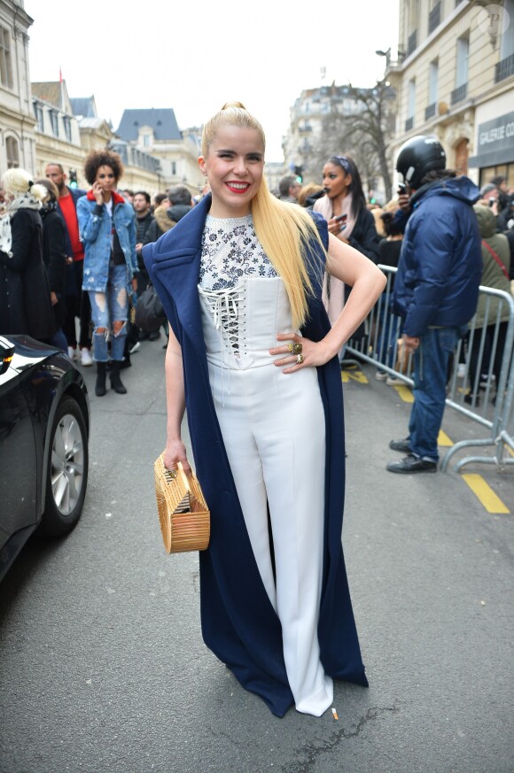 Paloma Faith au défilé de mode Jean Paul Gaultier, collection haute-couture printemps-été 2018, à Paris. Le 24 janvier 2018 © CVS - Veeren / Bestimage