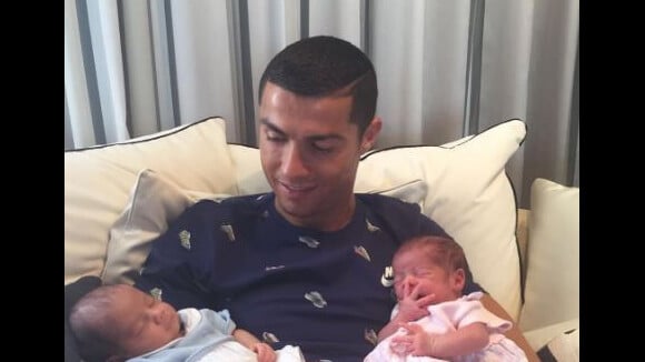 Cristiano Ronaldo : Ses jumeaux Eva et Mateo, 7 mois, ont sacrément grandi
