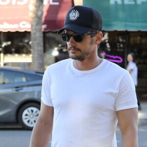 Exclusif - James Franco est allé déjeuner avec Jeff Garlin au restaurant Joan's à Studio City, le 23 janvier 2018.