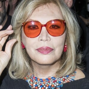 Amanda Lear au défilé de mode Jean Paul Gaultier, collection haute couture printemps-été 2018, à Paris. Le 24 janvier 2018  © Olivier Borde / Bestimage