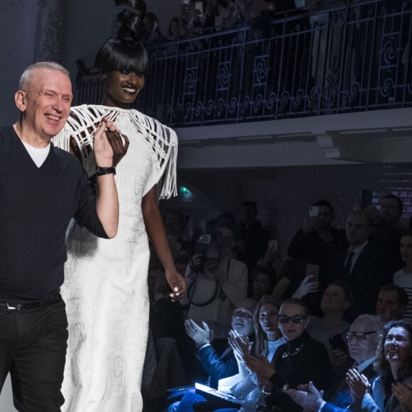 Défilé de mode Jean Paul Gaultier, collection haute couture printemps-été 2018, à Paris. Le 24 janvier 2018  © Olivier Borde / Bestimage