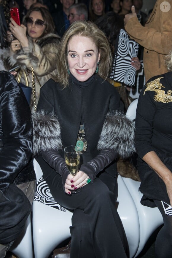 Becca Cason Thrash au défilé de mode Jean Paul Gaultier, collection haute couture printemps-été 2018, à Paris. Le 24 janvier 2018  © Olivier Borde / Bestimage