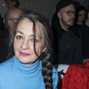 Catherine Ringer au défilé de mode Jean Paul Gaultier, collection haute couture printemps-été 2018, à Paris. Le 24 janvier 2018  © Olivier Borde / Bestimage