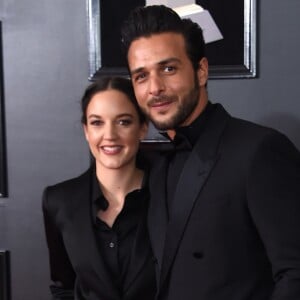 Exclusif - Jain et son producteur Maxim Nucci (Yodelice) à la 60ème soirée annuelle des Grammy Awards à Madison Square Garden à New York, le 28 janvier 2018 © Chris Delmas/Bestimage