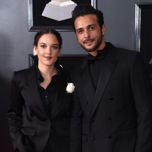 Exclusif - Jain et son producteur Maxim Nucci (Yodelice) à la 60ème soirée annuelle des Grammy Awards à Madison Square Garden à New York, le 28 janvier 2018 © Chris Delmas/Bestimage