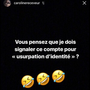 Caroline Receveur pointe du doigt Nabilla sur Instagram... sans la mentionner. Le 29 janvier 2018.