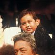Archives - Serge Gainsbourg avec son fils Lulu en novembre 1998