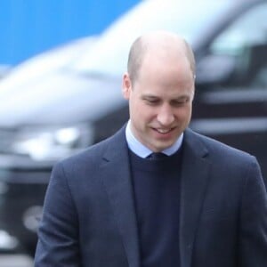 Kate Catherine Middleton (enceinte), duchesse de Cambridge, le prince William, duc de Cambridge, le prince Daniel et la princesse Victoria de Suède - Arrivées à l'Institut Karolinska à Stockholm. Le 31 janvier 2018  The Duke and Duchess of Cambridge with Crown Princess Victoria and Prince Daniel arrive at the Karolinska Institute Stockholm 31 January 2018.31/01/2018 - Stockholm