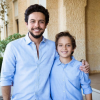 Le prince Hussein de Jordanie et son frère le prince Hashem, photo Instagram pour les 13 ans de Hashem le 30 janvier 2018.