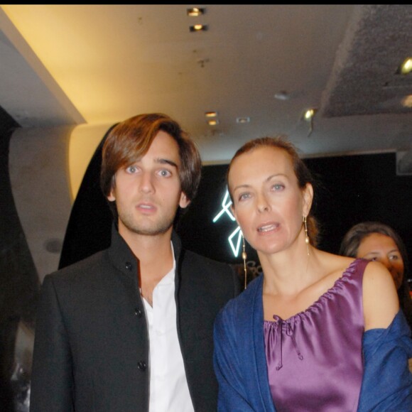 Carole Bouquet et Dimitri Rassam en 2007.