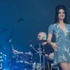 Lana Del Rey en concert lors du Festival Lollapalooza à l'Hippodrome de Longchamp à Paris. Le 23 juillet 2017 © Stéphane Vansteenkiste / Bestimage