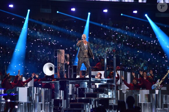Justin Timberlake - Concert Pepsi du Super Bowl LII à l'U.S. Bank Stadium. Minneapolis, le 4 février 2018.