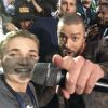 Ryan McKenna et Justin Timberlake - Super Bowl LII à l'U.S. Bank Stadium à Minneapolis. Le 4 février 2018.