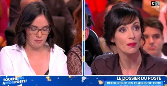Géraldine Maillet et Agathe Auproux - "TPMP", 9 février 2018, C8