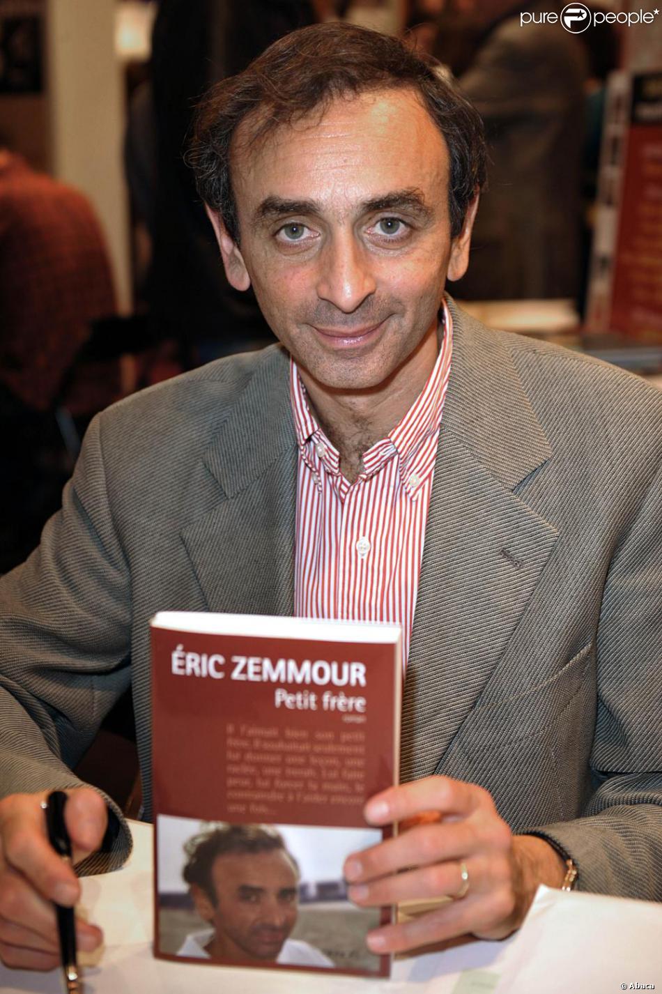 Eric Zemmour Au Salon Du Livre 17 03 09 Purepeople