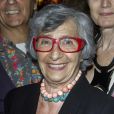 Exclusif - Françoise Xenakis - Dîner avec les membres du comité d'honneur de l'ADMD (l'Association pour le Droit de Mourir dans la Dignité) au Buddha Bar à Paris le 17 juin 2014.