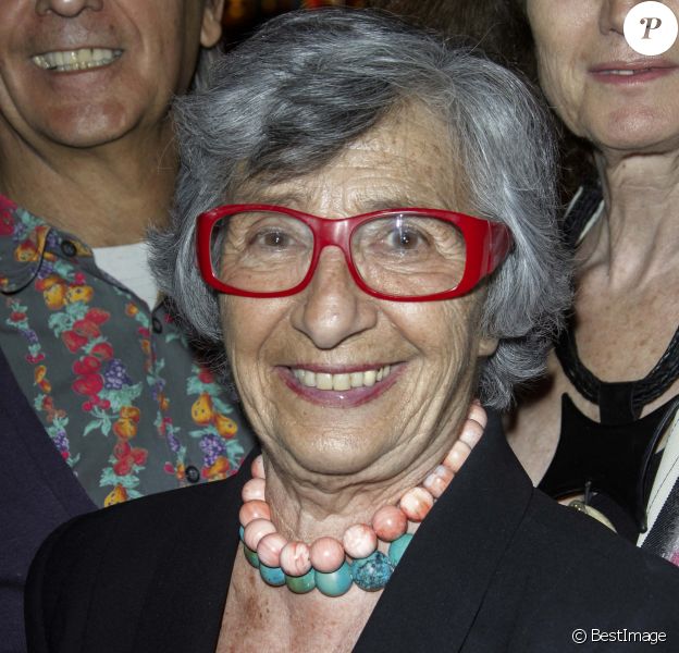 Exclusif - Françoise Xenakis - Dîner avec les membres du comité d'honneur de l'ADMD (l'Association pour le Droit de Mourir dans la Dignité) au Buddha Bar à Paris le 17 juin 2014.