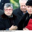  Françoise Xenakis aux obsèques de son époux Iannis Xenakis le 8 février 2001. 