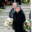  Françoise Xenakis, ici aux obsèques de son mari Iannis Xenakis le 8 février 2001, est décédée là l'âge de 87 ans le 12 février 2018. 