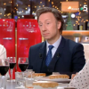 Christine Bravo et Stéphane Bern dans "C à vous" sur France 5. Le 13 février 2018.