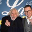Pierre Richard et Dany Boon à la première de "La Ch'tite Famille" au cinéma Gaumont-Opéra à Paris, le 14 février 2018. © Guirec Coadic/Bestimage