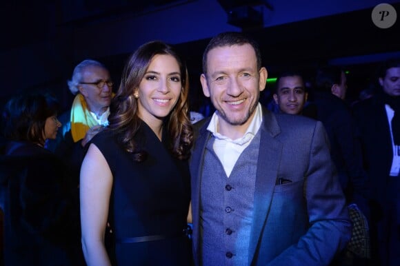 Semi-exclusif - Dany Boon et sa femme Yaël - After-party du film "La Ch'tite Famille" à la discothèque Yoyo à Paris, France, le 14 février 2018. Evènement organisé par Five Eyes Production. © Rachid Bellak/Bestimage