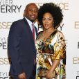 Omar Epps et sa femme Keisha en février 2014 lors du dîner Essence Black Men in Hollywood à Los Angeles.