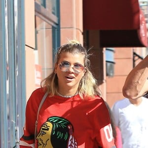 Lionel Richie et s fille Sofia Richie passent la journée ensemble à Beverly Hills le 2 septembre 2016.