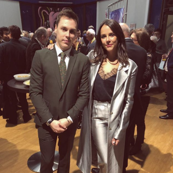 Louis et Pauline Ducruet (habillée par son amie Schanel Bakkouche), enfants de la princesse Stéphanie de Monaco, lors du Festival International du Cirque de Monte-Carlo en janvier 2018, photo Instagram.