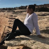Pauline Ducruet, fille de la princesse Stéphanie de Monaco, en janvier 2018 dans le désert de l'Utah pour préparer le Rallye Aïcha des Gazelles 2018, photo Instagram.