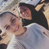 Pauline Ducruet, fille de la princesse Stéphanie de Monaco, et Schanel Bakkouche en janvier 2018 dans le désert de l'Utah pour préparer le Rallye Aïcha des Gazelles 2018, photo Instagram.