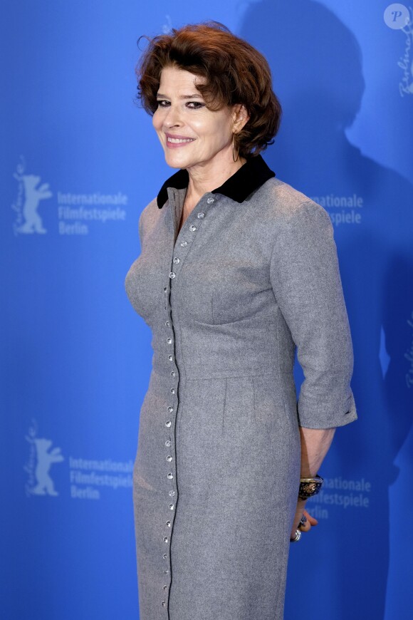 Fanny Ardant - Photocall du film "Ondes de choc - Journal de ma tête" lors du 68ème Festival du Film de Berlin, La Berlinale. Le 19 février 2018