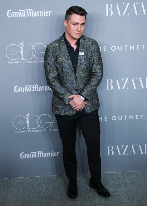 Colton Haynes à la 20e soirée annuelle Costume Designers Guild Awards à l'hôtel Beverly Hilton à Beverly Hills, le 20 février 2018