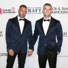 Russell Tovey et son chéri Steve Brockman à la soirée EJAF's An Enduring Vision Gala à New York, en 2017.