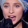 Mennel dans "The Voice 7" sur TF1 le 3 février 2018.