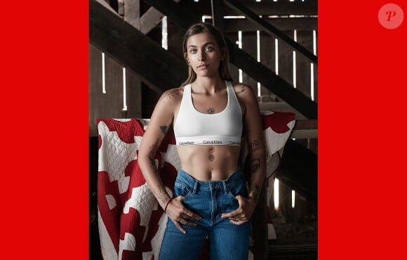 Paris Jackson, Millie Bobby Brown et Lulu rejoignent la campagne #MYCALVINS de CALVIN KLEIN. Photo par Willy Vanderperre.