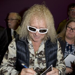 Michel Polnareff - Inauguration du centre culturel Michel Polnareff à Fontenay-Trésigny le 25 novembre 2016