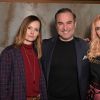 Nick Ede, Ashley James, Charlotte De Carle lors du dîner "Global Gift Celebration" à Londres, le 26 février 2018.