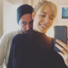 Kamar (Cyril Kamar, ex K. Maro) et son épouse Anne-Sophie Mignaux, photo publiée sur Instagram le 31 janvier 2018