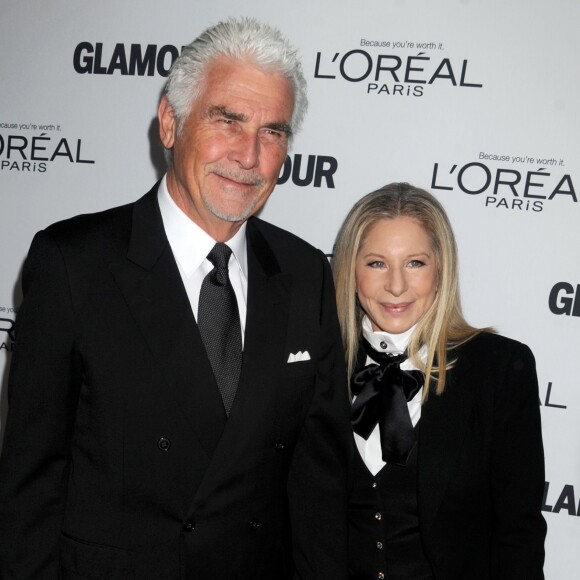 James Brolin et Barbra Streisand - 23e gala "Annual Glamour Women of the Year Awards" à New York. Le 11 novembre 2013