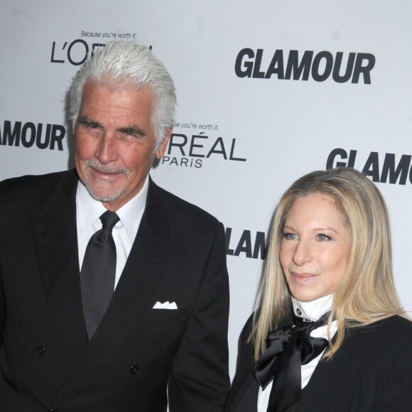 James Brolin et Barbra Streisand - 23e gala "Annual Glamour Women of the Year Awards" à New York. Le 11 novembre 2013