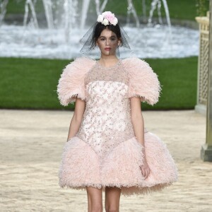 Kaia Gerber - Défilé de mode Chanel Haute Couture printemps-été 2018 à Paris, le 23 janvier 2018.