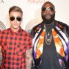 Semi Exclusif - Justin Bieber et Rick Ross - Showcase de Rick Ross au Gotha Club de Cannes le 19 mai 2014.