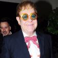 Exclusif - Sir Elton John et son mari David Furnish sont allés déjeuner au restaurant Scotts et sont allés faire du shopping chez Gucci sur Sloane street à Londres, le 14 janvier 2018.