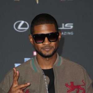Usher à la première de 'Black Panther' au théâtre The Dolby à Los Angeles, le 29 janvier 2018