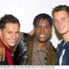 Otis, Matthieu et Lionel des Linkup à Paris le 7 novembre 2003.