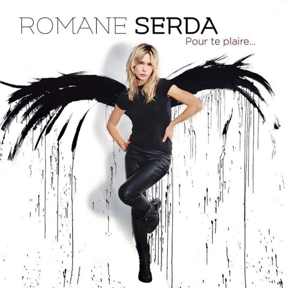 Pochette de l'album de Romane Serda "Pour te plaire" paru le 9 mars 2018