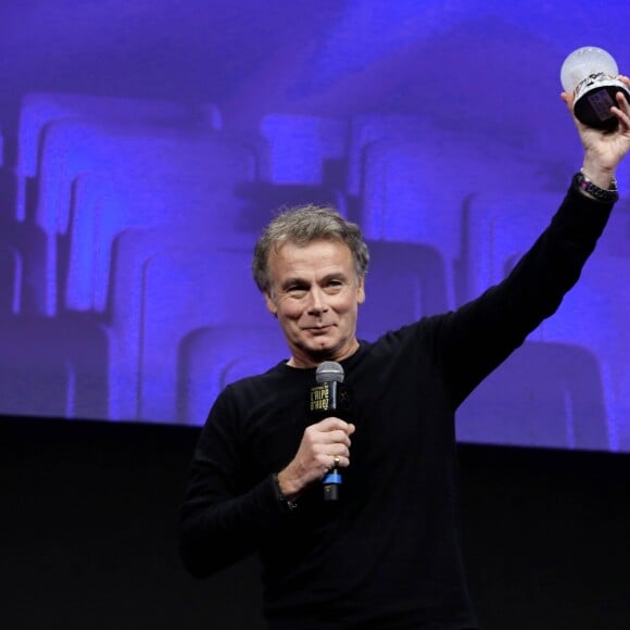 Franck Dubosc, président du jury lors de la soirée de clôture et remise de prix du 21e festival international du film de comédie de l'Alpe d'Huez le 20 janvier 2018. © Dominique Jacovides / Bestimage