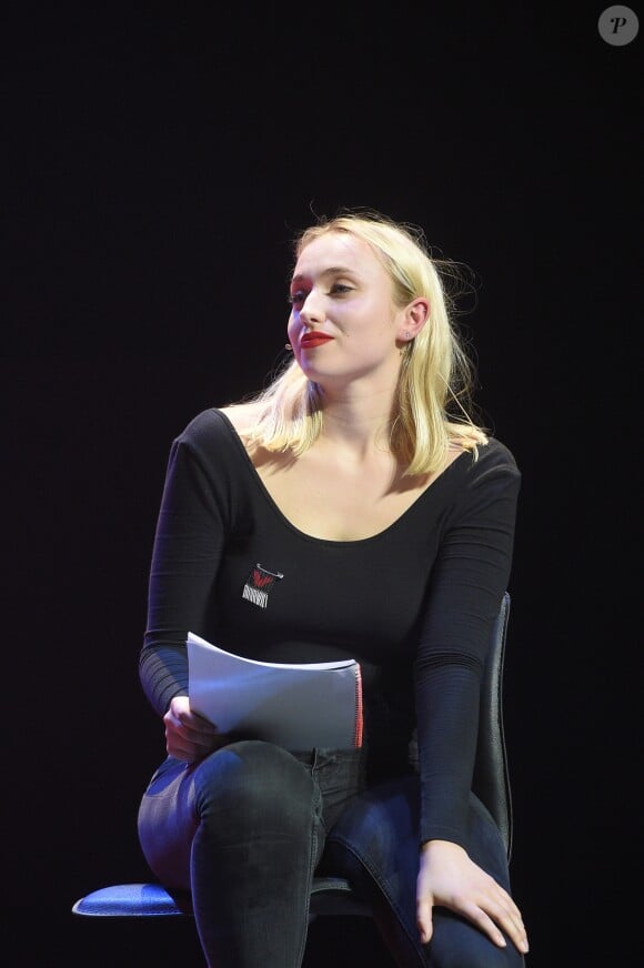 Chloé Jouannet - Représentation de la pièce "Les Monologues du Vagin" au théâtre le Comédia à Paris le 12 mars 2018. © Guirec Coadic/Bestimage
